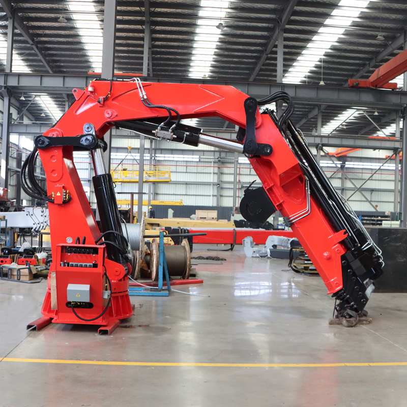 Grue marine à flèche articulée de 20 tonnes