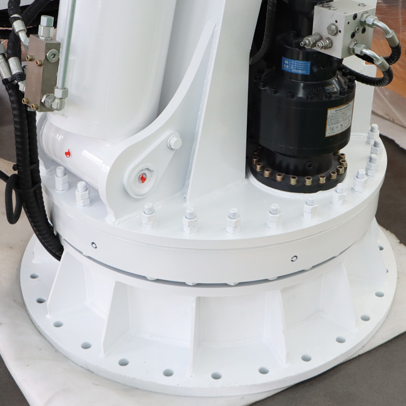 Grue marine à flèche télescopique de 12 tonnes