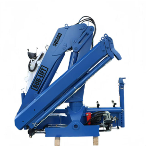 Grue montée sur camion à flèche articulée de 5 tonnes