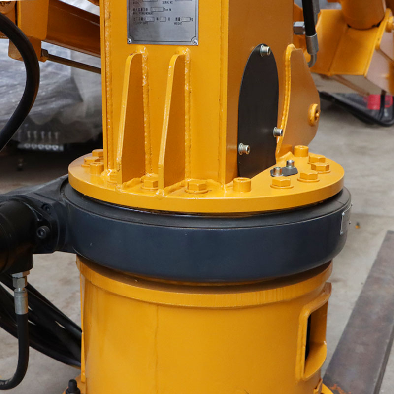 Grue marine à flèche articulée de 2 tonnes