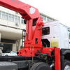 Grue montée sur camion à flèche télescopique de 12 tonnes