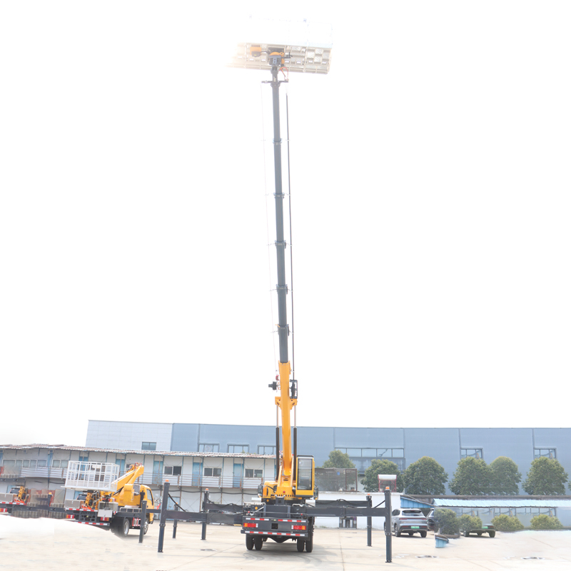 Plate-forme de travail aérienne de 40 mètres montée sur camion