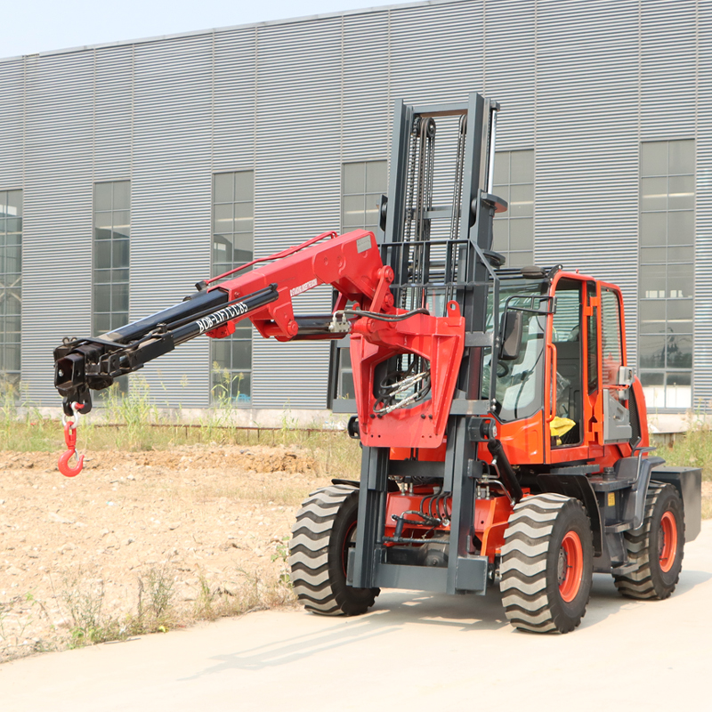 Grue à flèche volante pour chariot élévateur de 4 tonnes