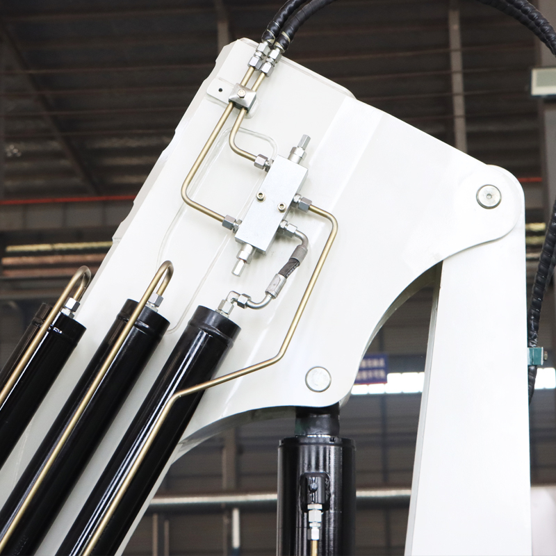 Grue montée sur camion à flèche articulée de 2 tonnes