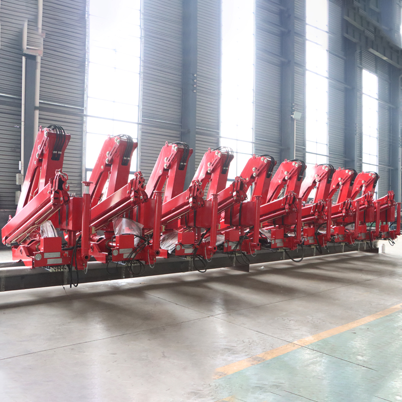 Grue montée sur camion à flèche articulée de 3,2 tonnes