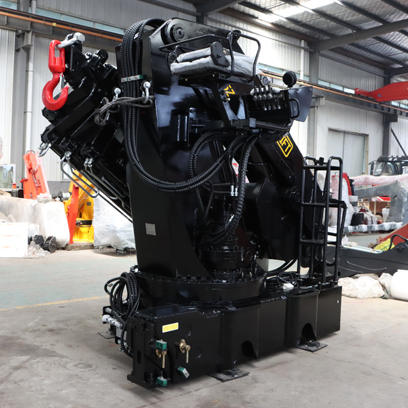 Grue montée sur camion à flèche articulée de 25 tonnes