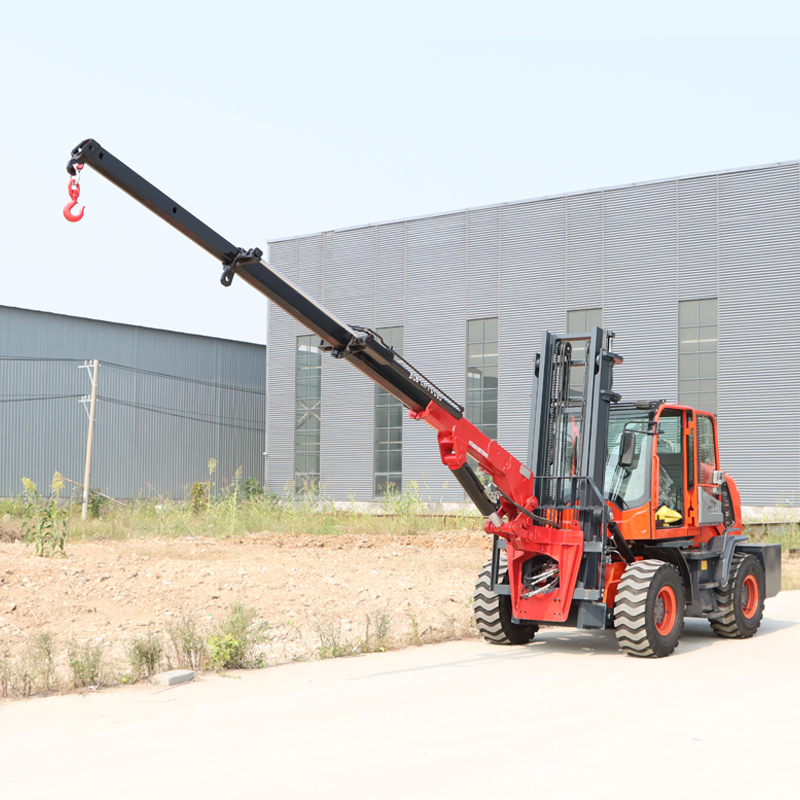 Grue à flèche volante pour chariot élévateur de 3 tonnes