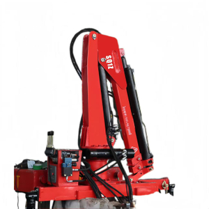 Grue montée sur camion à flèche articulée de 1 tonne